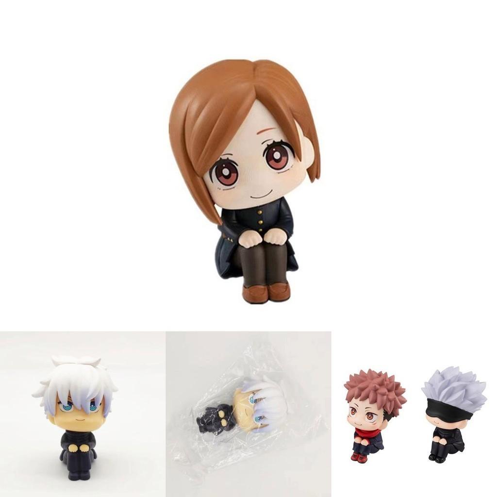 Versione Q Jujutsu Kaisen Wataru Gojo Figura in PVC Decorazione per Torta Giocattolo