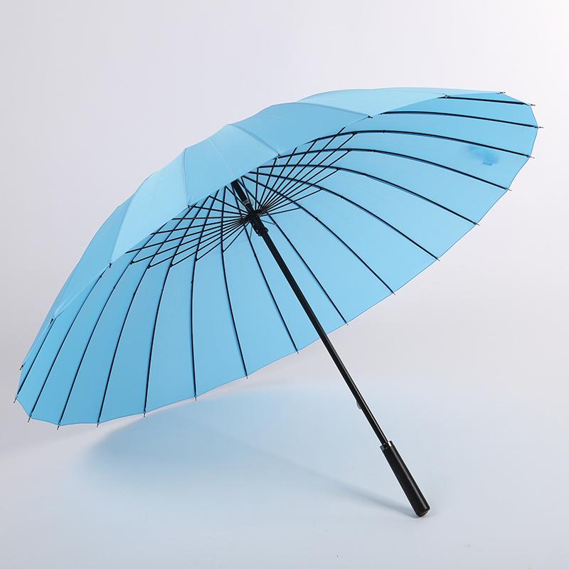 

Бизнес 24 кости ручной длинный зонт для мужчин и женщин ретро красный черный большой зонт антишторм солнцезащитный крем милый бытовой зонтик