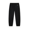 Li Ning Running Series Solid Color Mid Waist Drawstring Comfortable Breathable Cuffed Knitted Sports Pants Men Pants Black AKLUA53-1