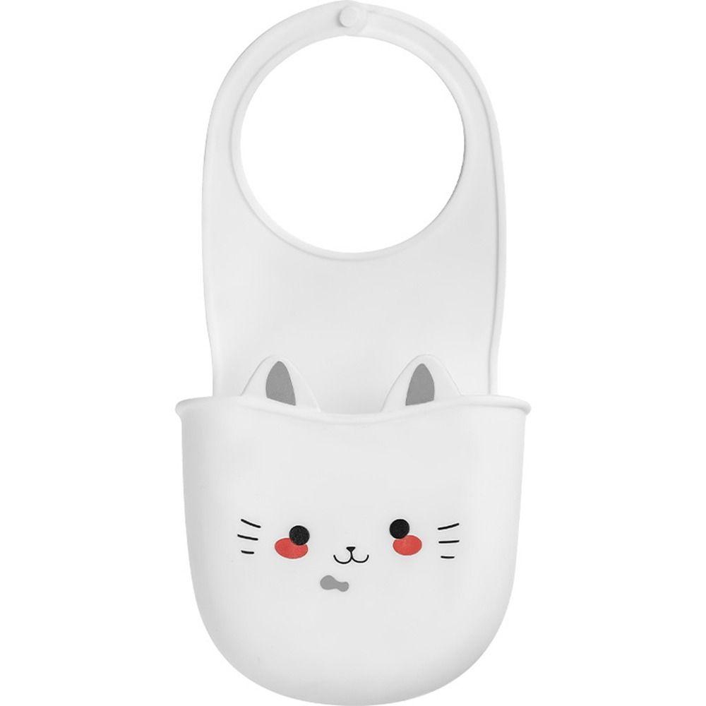 

Silicone Sink Hanging Storage Bag White Sink Drain Basket Cartoon Cat Hanging Basket Kitchen белый