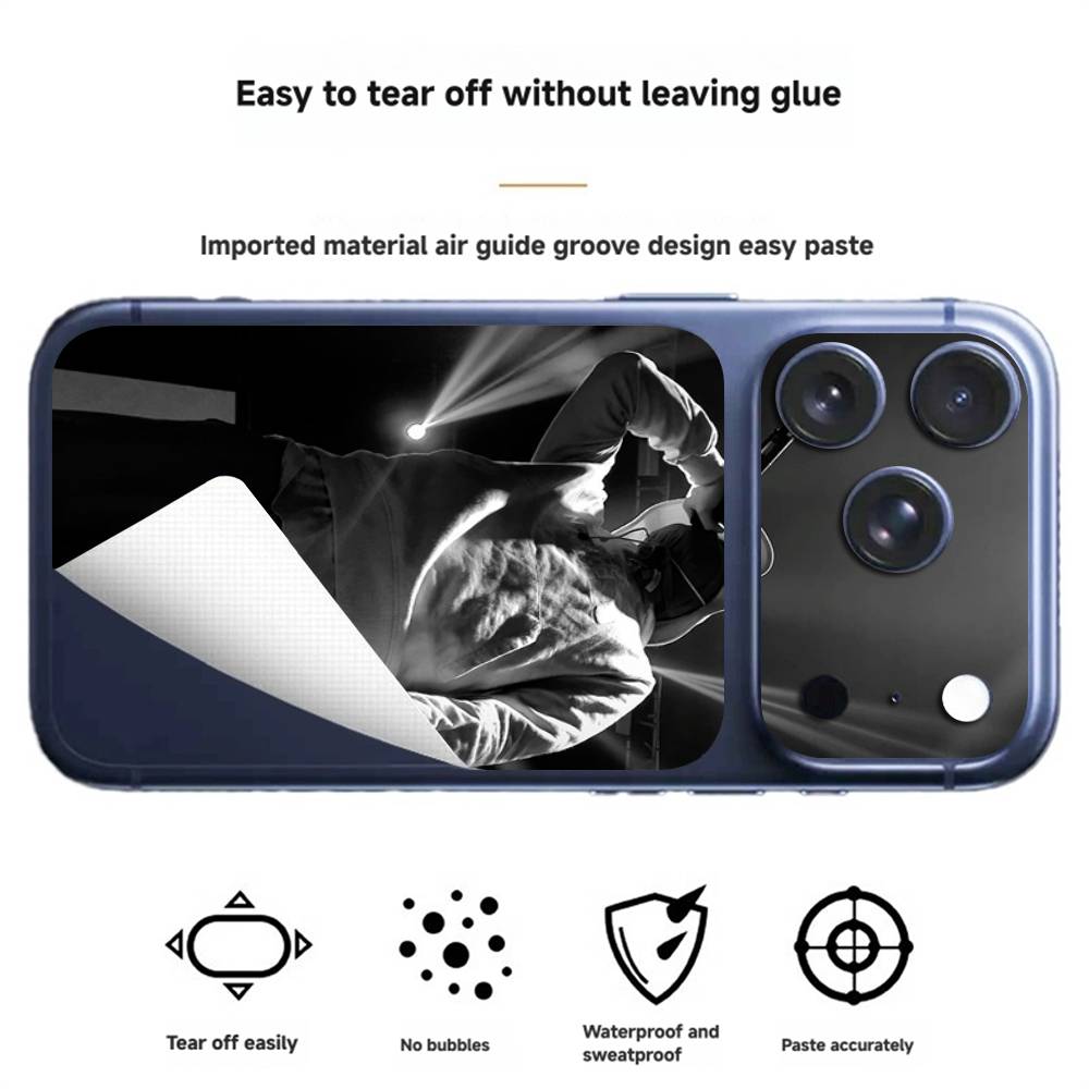 Rapper B-BENY JR Skin Sticker for iPhone 17Pro/Pro Max Decal Protective Film for Back, Frame, Camera(Not Phone Case)