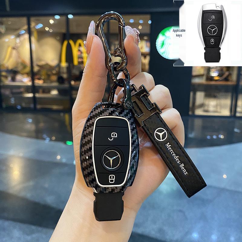 

Чехол для ключа Mercedes-Benz для E-класса E300, нового C-класса C200L, GLC260, моделей A/S-класса, GLA/GLB. 1