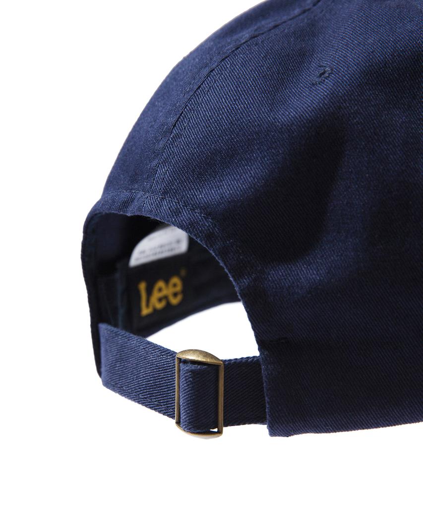 LEE Small Twitch Logo Cotton Curve Ball Cap Navy
