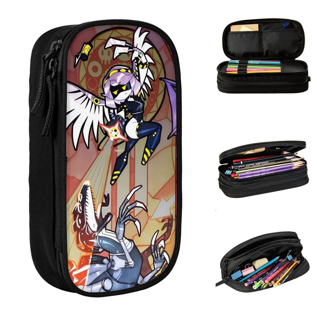 New Murderdrones Uzi N Anime Pencil Cases Pencilcases Pen Box Kids Large Storage Bag Students School Gifts Stationery