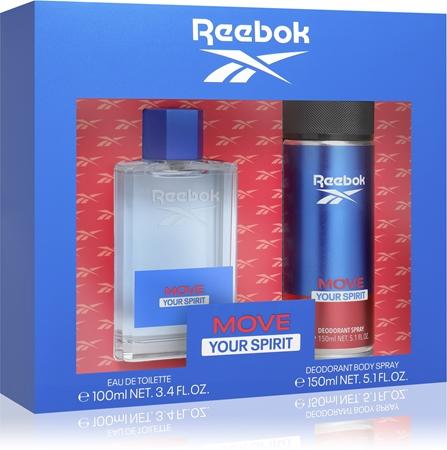 

Reebok Move Your Spirit Men s Gift Set TU прозрачный