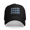 Summer Casual Baseball Cap Project Hail Mary Amaze Repeat Typography Poster Running Hippie Hip Hop Hats Men Design Baseball Caps