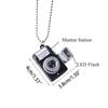 Vintage Camera Pendant Necklace Punk Jewelry for Women Man Light Glowing Chains Jewelry Accessory