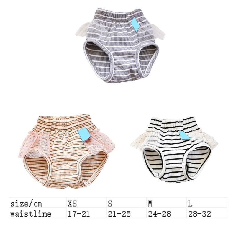 Washable Female Dog Physiological Pants For Small Dogs And Puppies Sanitary Underwear Reusable and Washable Dog Shorts