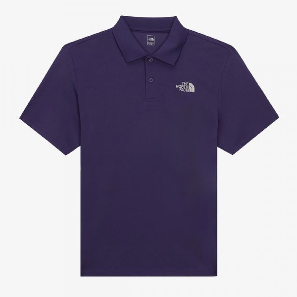

The North Face Men S freSh Ex Short Sleeve Polo Purple PURPLE/090