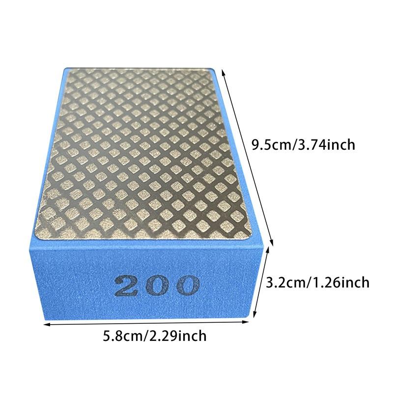 Diamond Hand Polishing Pads Tile Glass Abrasive Grinding Block Pad Stone Marble Ceramic Abrasive Sanding Disc Polisher Tool New