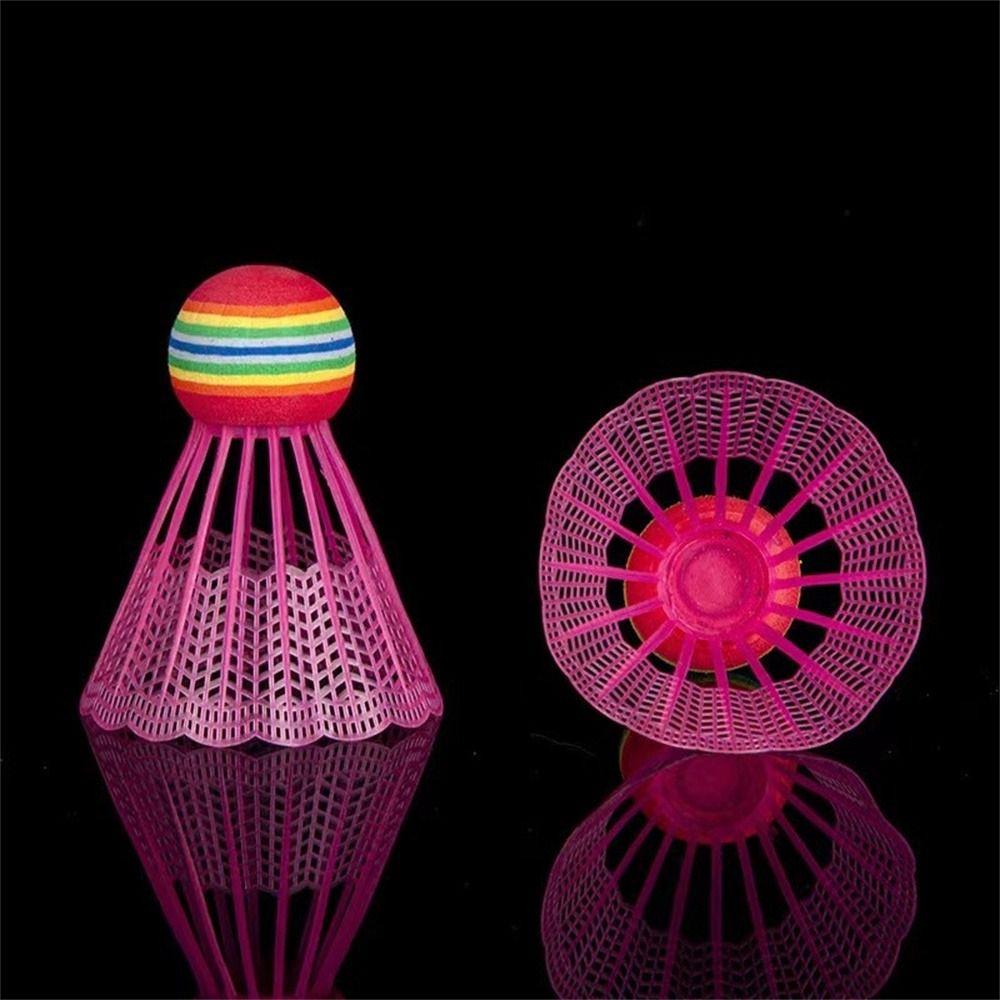 Flying Stability Badminton Colorful Badminton Balls Durable Shuttlecocks  Leisure Sport