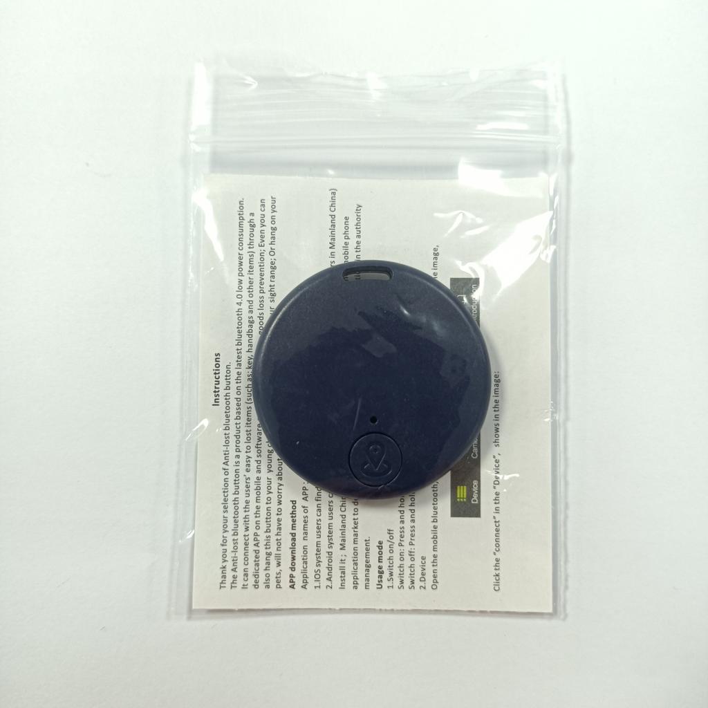 Mini Dog GPS Bluetooth 5.0 Tracker Anti-Lost Device Round Anti-Lost Device Pet Kids Bag Wallet Tracking Smart Finder Locator