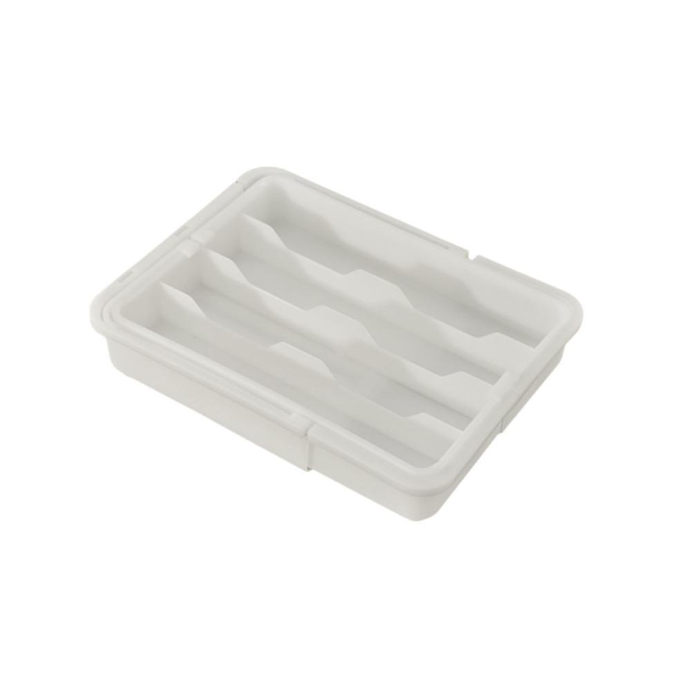 Adjustable Silverware Drawer Organizer Separated Cutlery Organizer Tableware Storage Box  Drawer