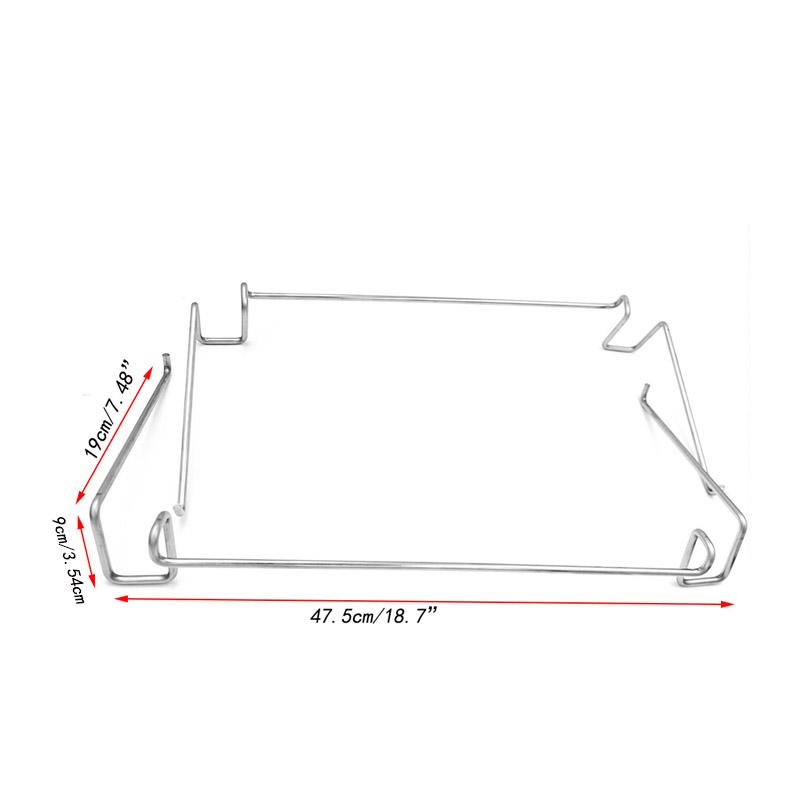 Bee Frame Holder Stainless Steel Beehive Frame Holder Frame Grip Shovel Bee Frame Side Mount Beekeeping Tools