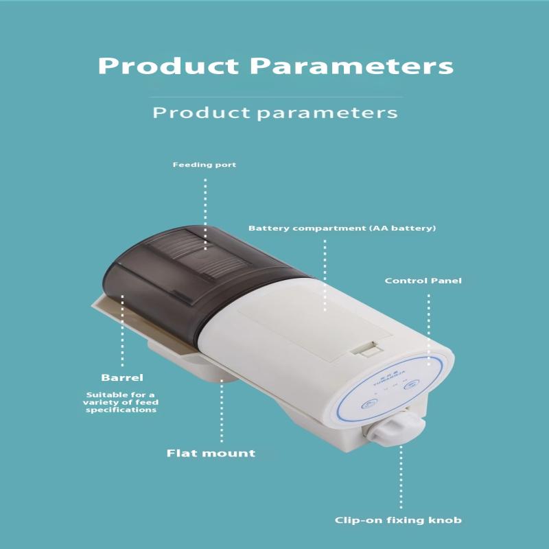 Automatic Fish Feeders Fish Tanks Feeders Moisture-Proof Auto Fish Feeders For Aquariums Large Capacity