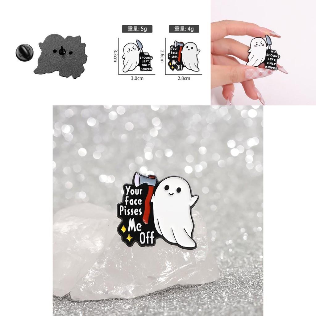 Stylish Multi-functional Cartoon Character Pin Brooch Crafted From Alloy Ideal For Unique Fashion Accessory