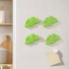 Leaf Refrigerator Magnets for Notes and Photos, Decorative Fridge Set, 4 Pack
