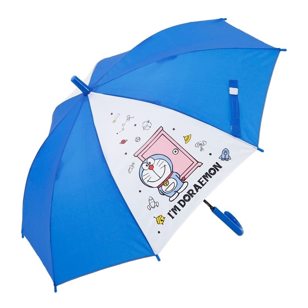 

Зонт Ogawa Doraemon длинный 50 см прыжкового типа с прозрачным окошком и именной лентой для мальчиков и девочек 15648 I m Children s One-Touch