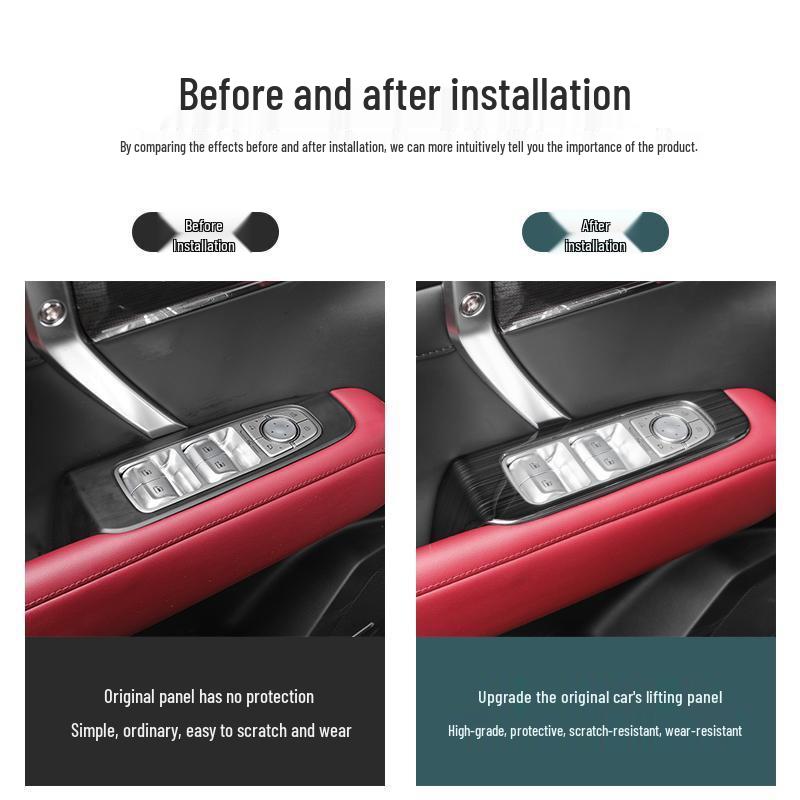 Decorative Tank 400 Hi4-T Switch Panel & Gear Frame Trim Set