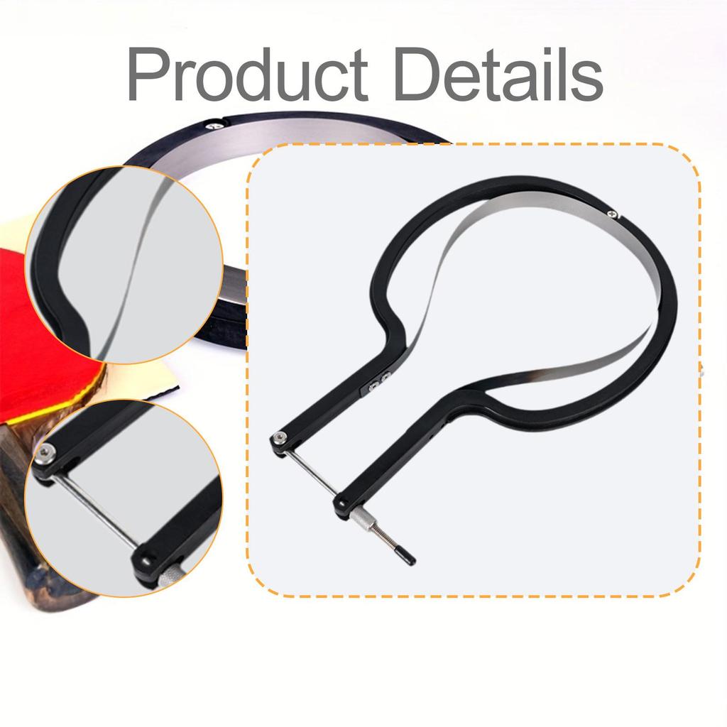 Table Tennis Racket Cutting Kit, Racket Cutting Tool, Adjustable And Convenient