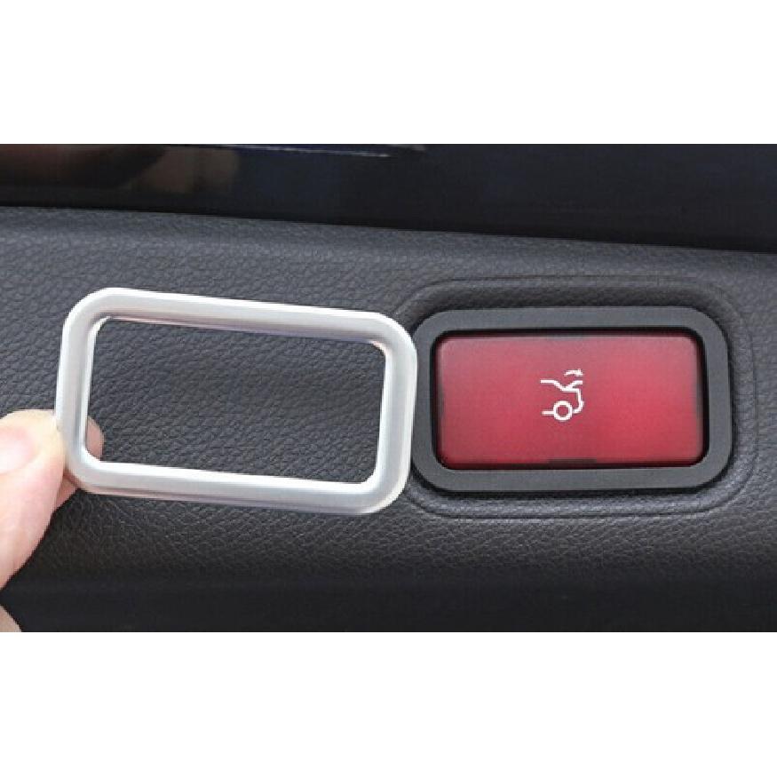 ABS Silver Tailgate Door Handle Frame Trim Fit For Mercedes-Benz GLK 2009-2015
