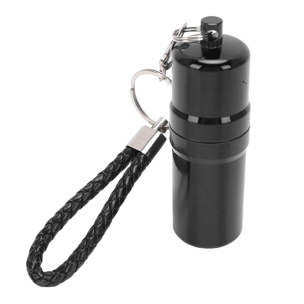 Portable Airtight Container Water Proof Aluminum Alloy Well Sealing Metal Storage Tube for Outdoor Camping Travel