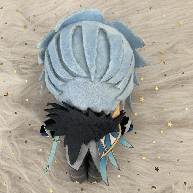 Genshin Impact Fatui Doktor Dottore Plüschtier Spiel Dottore Cosplay Weiche Plüschtiere Cartoon 20cm Spielzeug Geburtstagsgeschenk