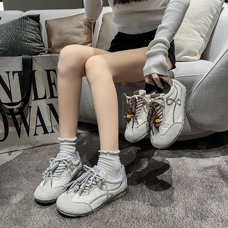 Dexun shoes women's autumn new casual sports board shoes running big head fitness mango head big head Forrest Gump shoes