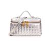 Trendy Hand-Woven New Fashionable One-Shoulder Portable Messenger Bag Niche Design Simple And Practical Lunch Box Bag