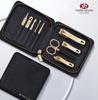 THREE SEVEN (777) 9-Piece Stainless Steel Nail Clipper & Grooming Set