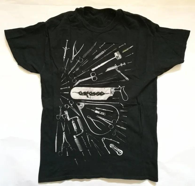 Unisex Short Sleeve Crew Neck Cotton T Shirt Carcass S