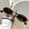 Y2k Vintage Small Frame Oval Sunglasses Ladies For Men Luxury  Designer Sun Glasses Steampunk Popular Outdoor Eyeglasses UV