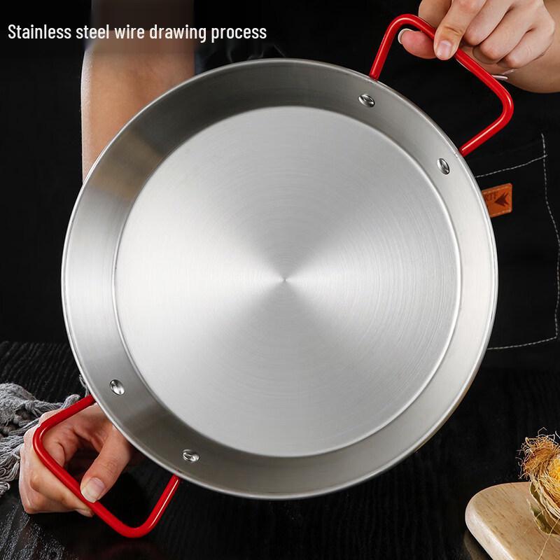 Homeglen Thickened Stainless Steel Multi-Purpose Serving Pan