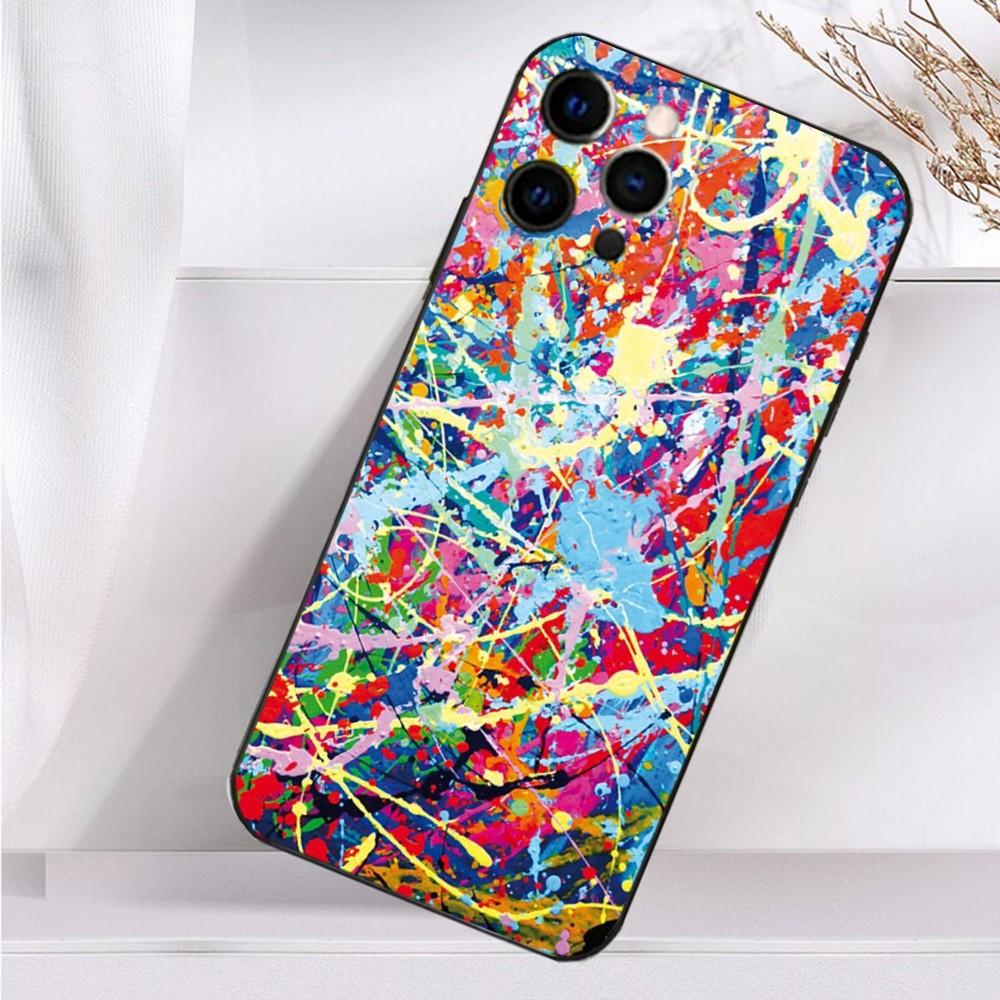 Cool Thing Graffiti Art Phone Case For iPhone 16,15,14,13,12,11 Plus,Pro Max,XS,X,XR,SE,Mini,8,7 Soft Silicone Black Cover