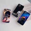 PP7 Astronaut Space Moon Soft Shell Transparent Phone Case for Motorola Moto G7 G8 G9 G84 G85 G73 G24 G15 Z2 Play Power Plus