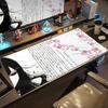 Černobílý Anděl Podložka pod myš Velká Herní PC Anime Krásná Dívka Podložka na stůl XXL Kreslený Laptop Klávesnice Herní Příslušenství Kancelářské Nastavení