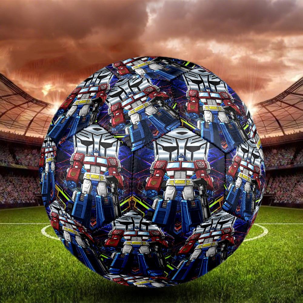 American Science Print Size 5 Soccer Ball, Standard Match Football for Sports Game and Team Practice, Ideal Gift for Soccer Fans