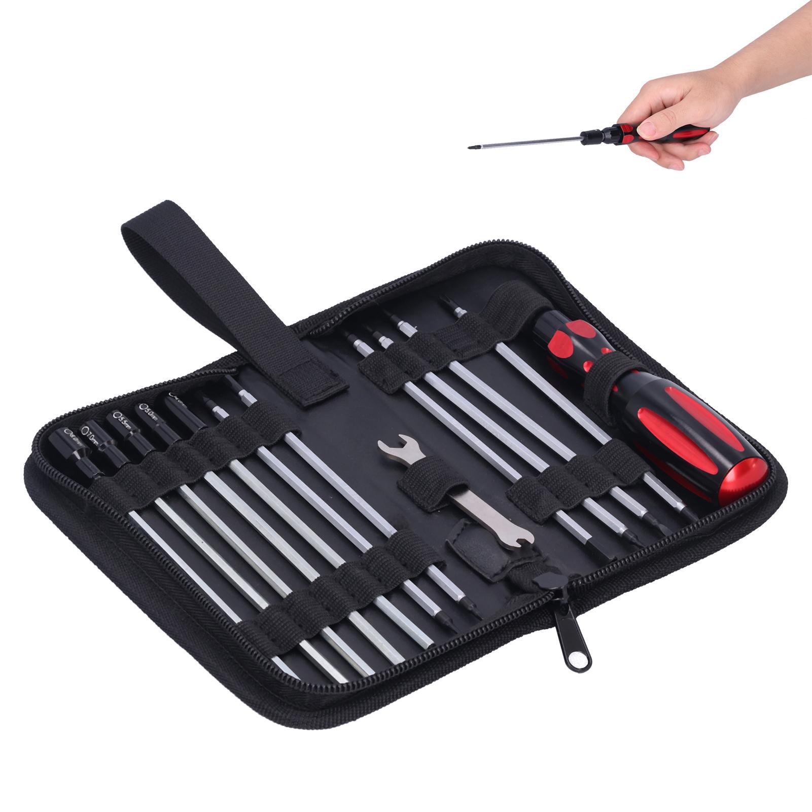 

Сумка для інструментів RC Викрутка Гайковий ключ Набір інструментів для ремонту радіокерованих моделей автомобілів, літаків, човнів Traxxas