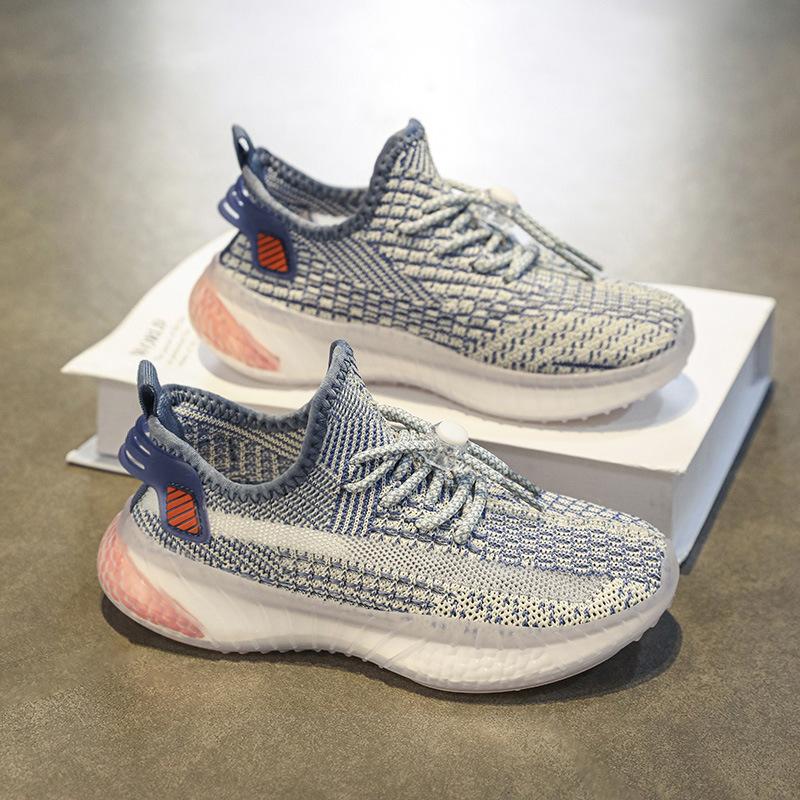 2024 Winter Mesh Neue Rutschfeste Kokosschuhe Jungen Bequeme Atmungsaktive Dünne Vielseitige Schuhe Modetrend Sport