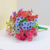 Artificial Incana Matthiola And Bellium Minutum Bouquet For Decor Wedding