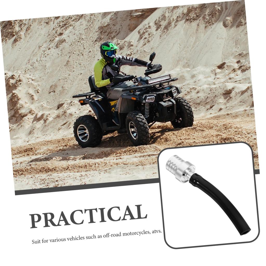 PLAFOPE Replacement Motorcycle Gas Cap Aluminum Atv Vent Hose Easy Install Tank Cap Off Road