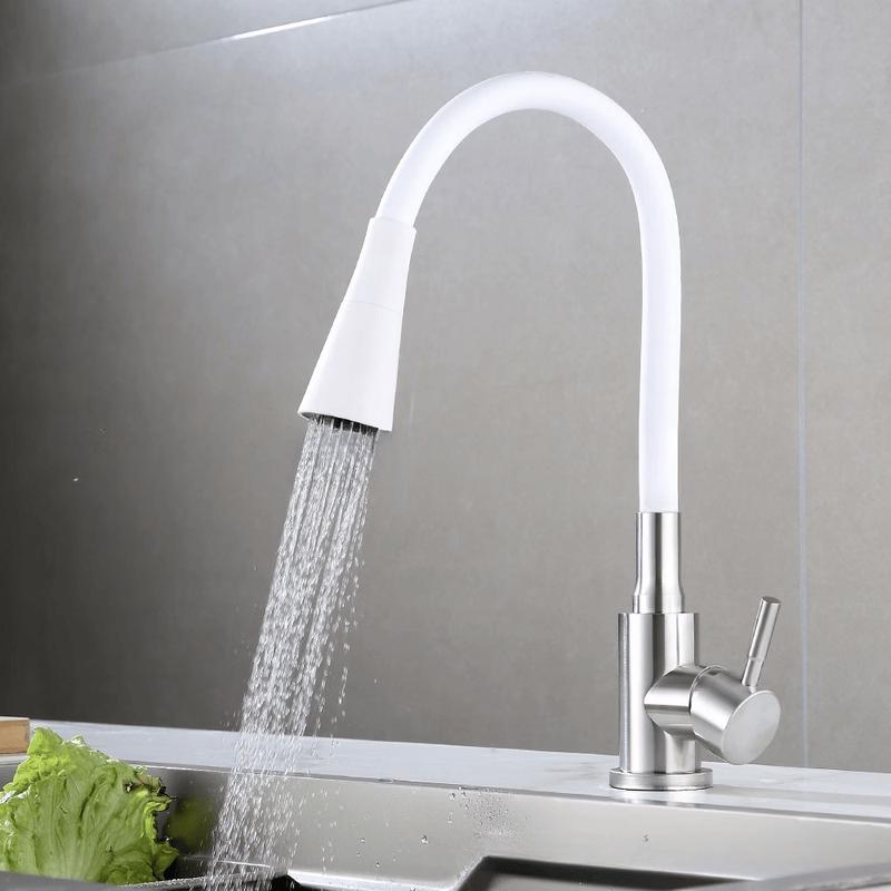 PKSUKB Stainless Steel Swivel Kitchen Faucet