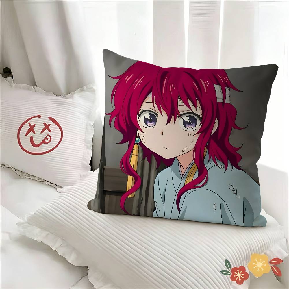 pc Anime Yona Of The Dawn Pillow Case Fashion Square Pillowcase Bedroom Sofa Room Ins Decoration Leisure
