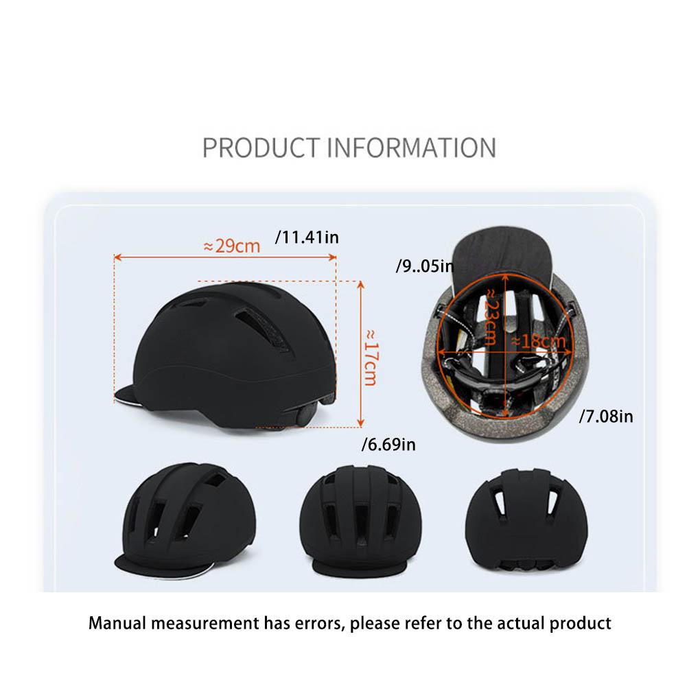 Cycling Helmet Man Women Bike Multifunctional Breathable Hat Riding Supplies for Motorcycle Skating Scooter