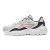 Li Ning Flow Rock Comode Casual Basse Scarpe Sportive Sneakers da Uomo Bianco Grigio AGCS267-1
