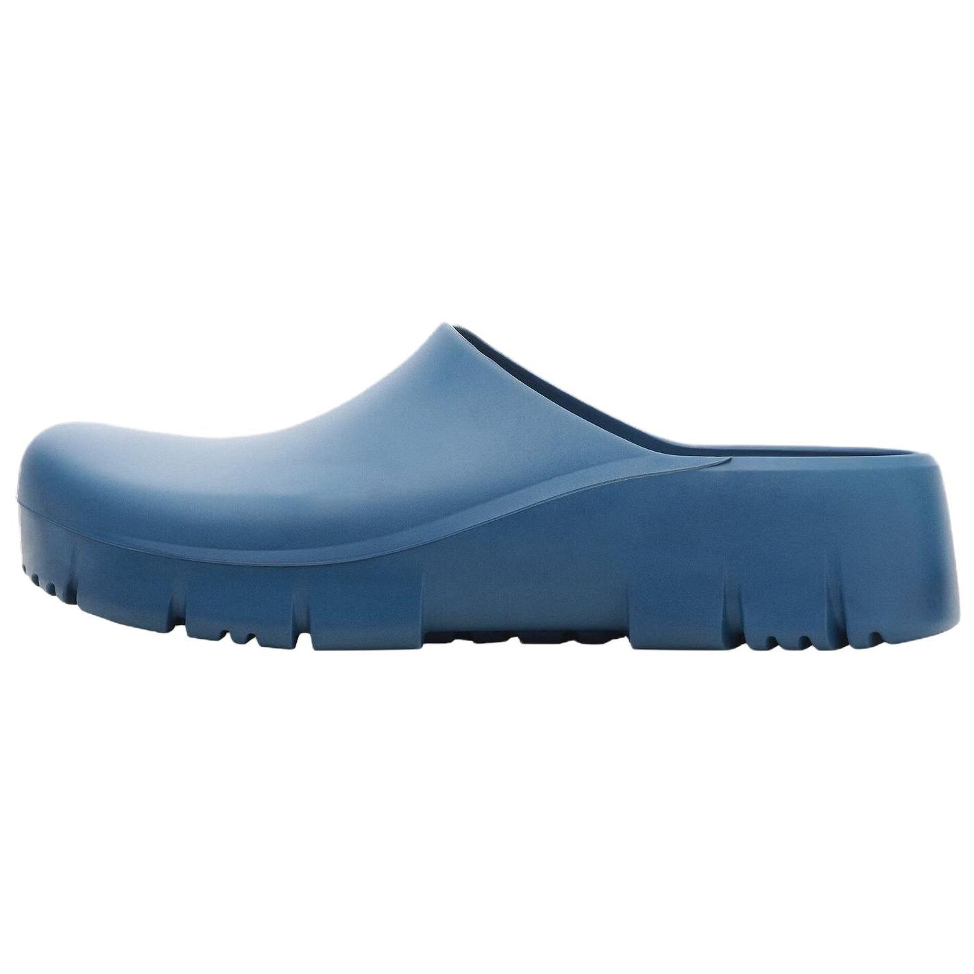 Birkenstock Abrasion Resistant Closed Toe Slippers Unisex Blue Regular Loose Fit 1029638 43