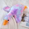 Goose Plush Doll Long Body Cuddle Pillow Soft Huggable Stuffed Animal for Kids Adults Lumbar Support Nap Pillow for Anxiety Relief Bedroom Decor