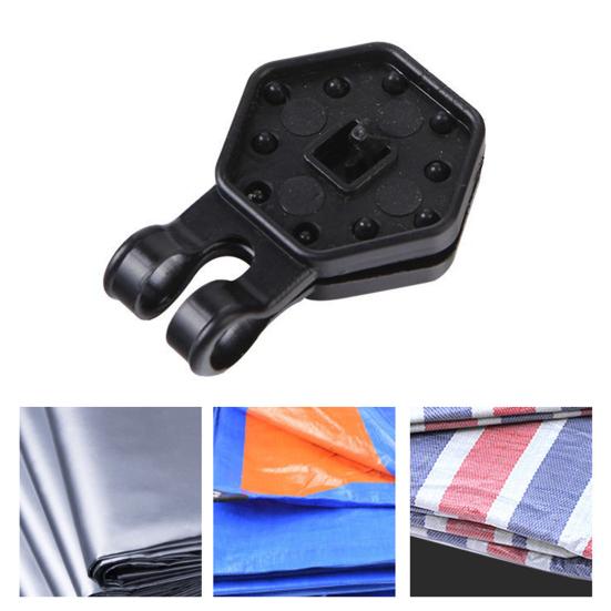 Schattenstoff-Klemmgriff Schwerlast-Klemmgriff Gewächshaus-Schattenstoffklemme Winddichte Markisenklemme für Gartengewebe Sonnenschutzzelte Planen Überdachungen