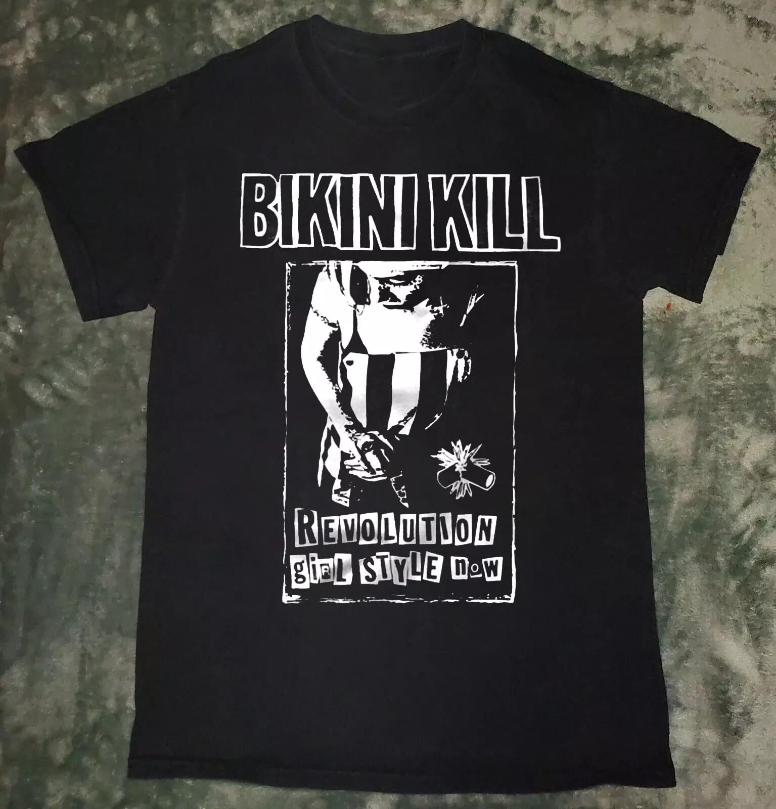 Bikini Kill Band Revolution Girl Style Now Unisex T-Shirt Full Size AE140 M