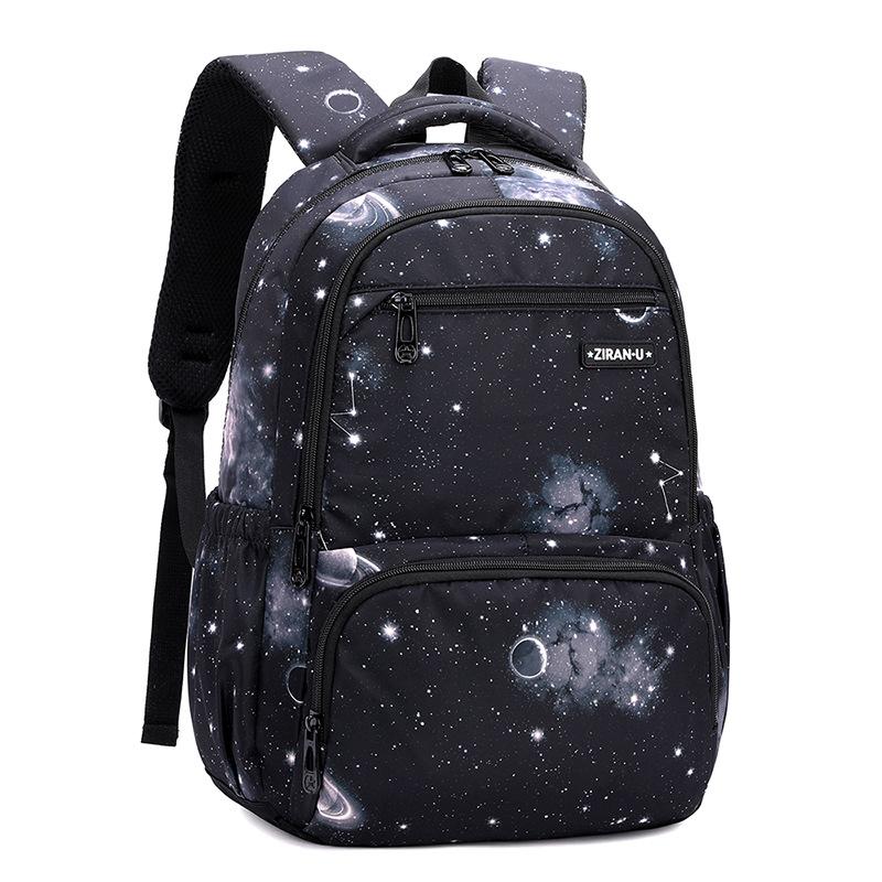 Waterdichte Kinderen Schooltassen Jongens Meisjes Basisschool Rugzak Kinderen Orthopedische Schoolrugzak Schooltassen Mochila Infantil black